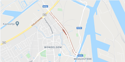 "Locatie van de nieuwe KMO units." title="Locatie van de nieuwe KMO units."