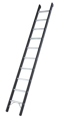 "Een ladder met een aluminium frame maakt het licht om te transporteren. kopen" title="Een ladder met een aluminium frame maakt het licht om te transporteren."