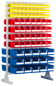 Een kleinere rek voor de bakjes