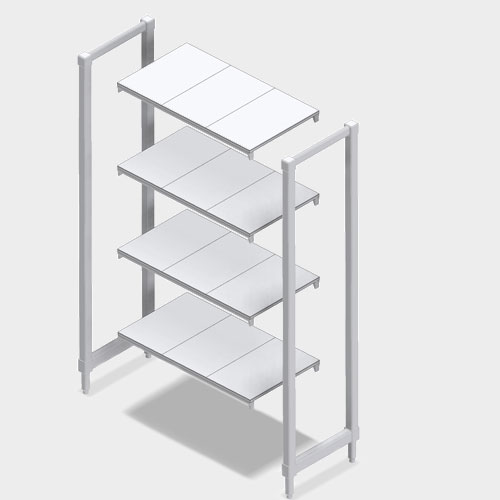 Tiger rack kunstof stelling basis